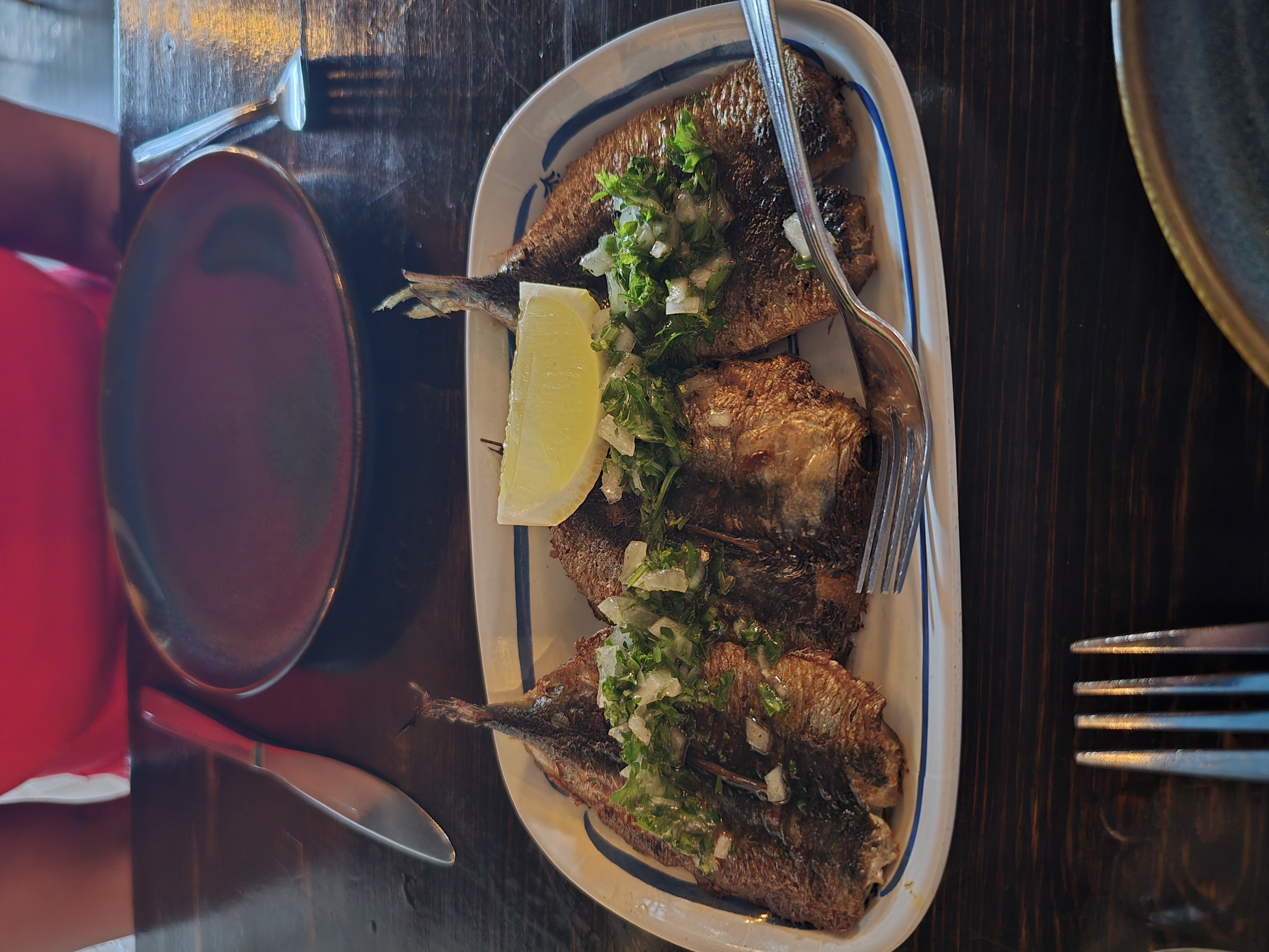Grilled Sardine Fillets